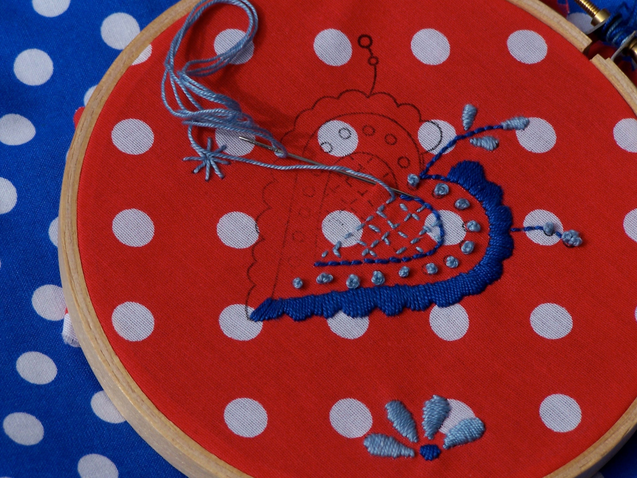 Portuguese Folk Embroidery Traditional Pattern | Art Board Print