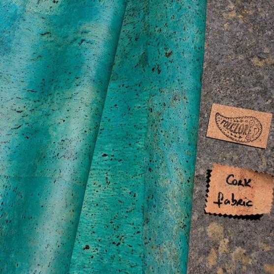 plant based leather made in Portugal with cork boards