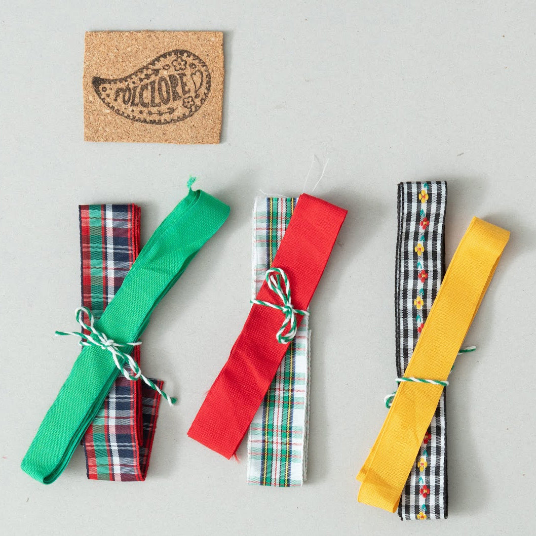 possible christmas ribbons for diy project