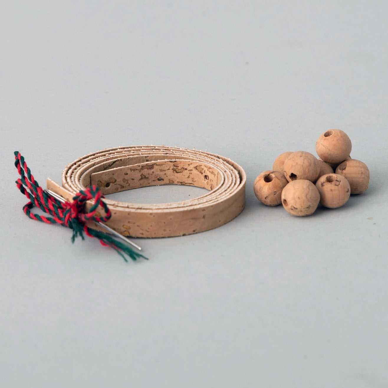 natural cork straps and cork beads cork supplies for kit